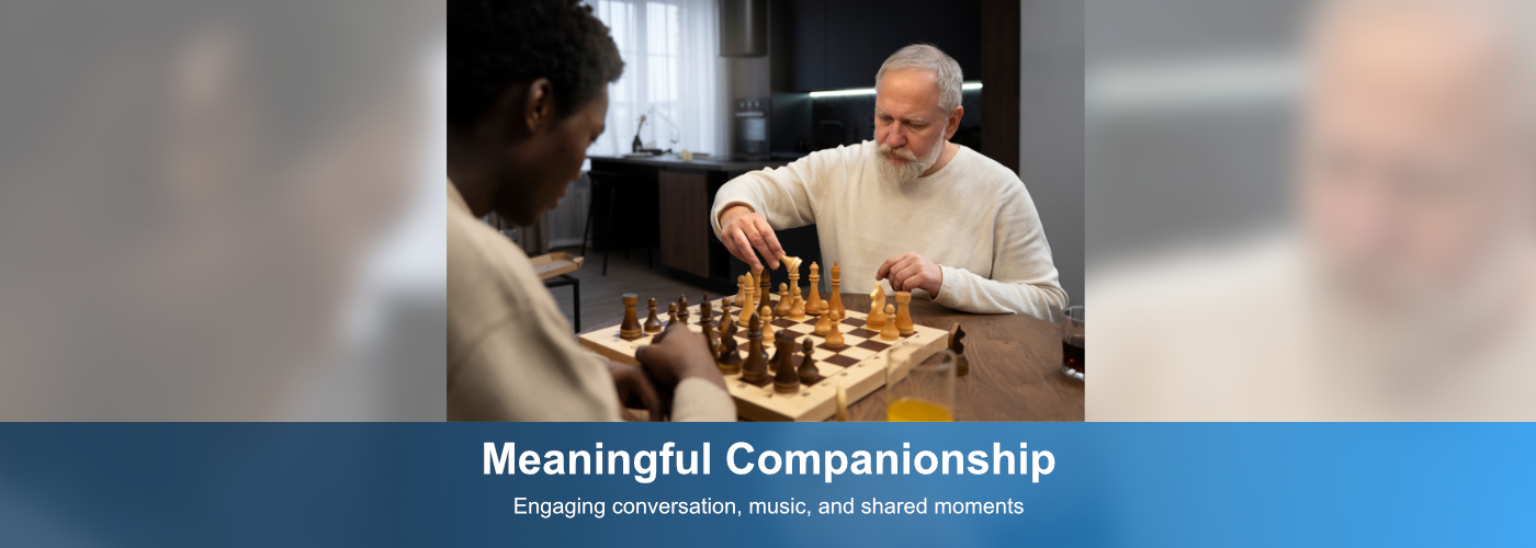 Companionship and conversation